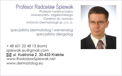 Profesor Radosław Śpiewak - Dane adresowe